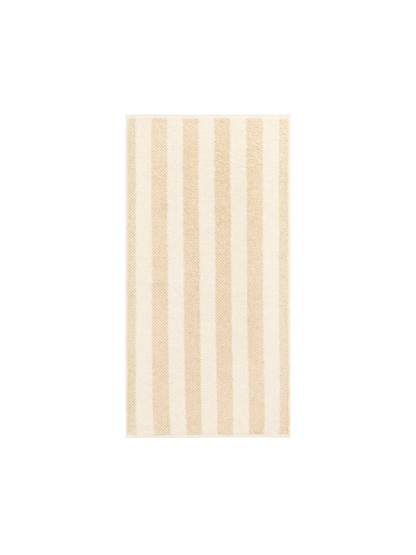 CAWÖ | Handtuch PURE STRIPE 50x100cm Mystic Green | beige
